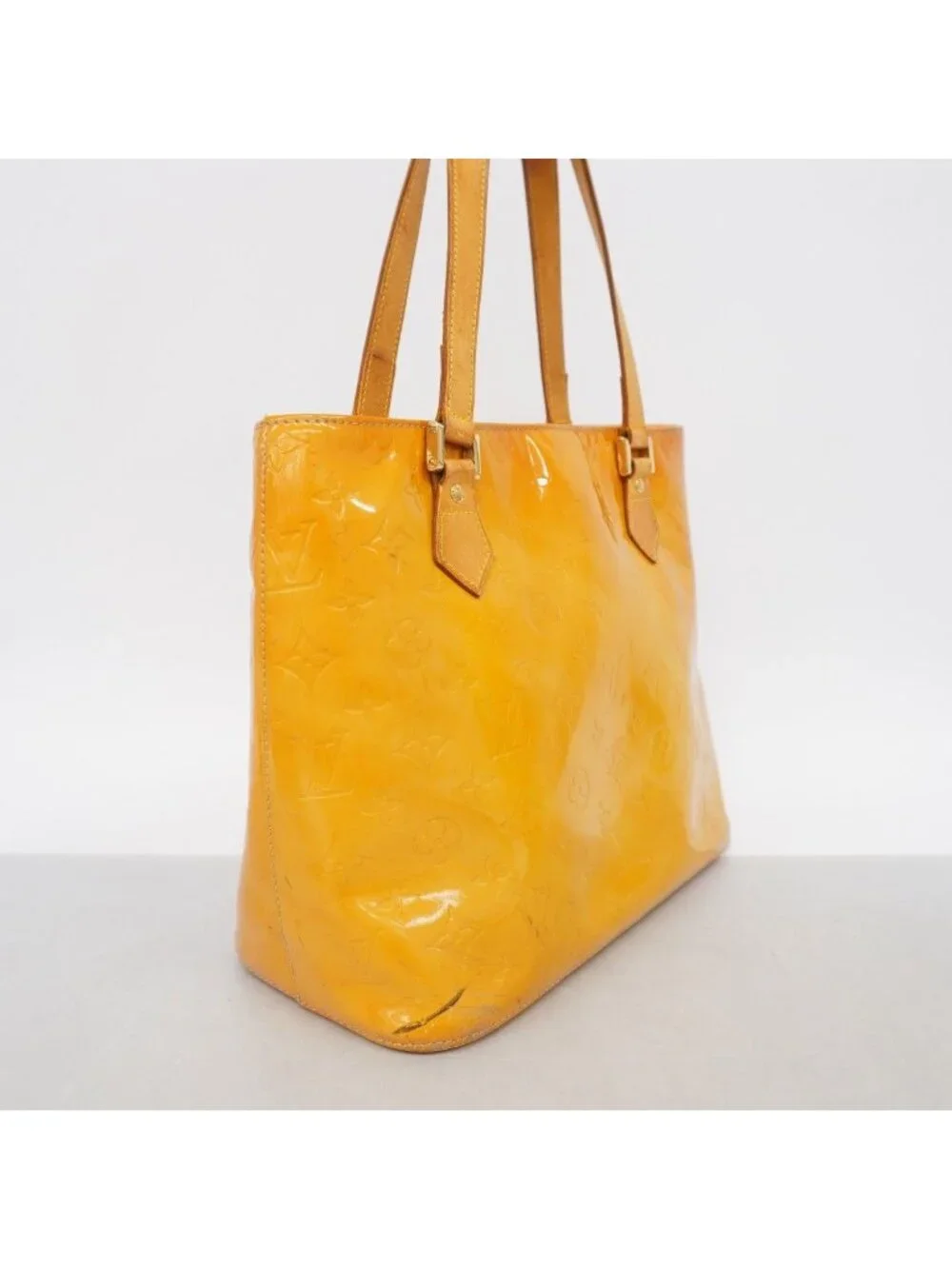 Louis Vuitton Tote Vernis Houston Beige